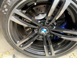 BMW alloy wheel from Caterham client