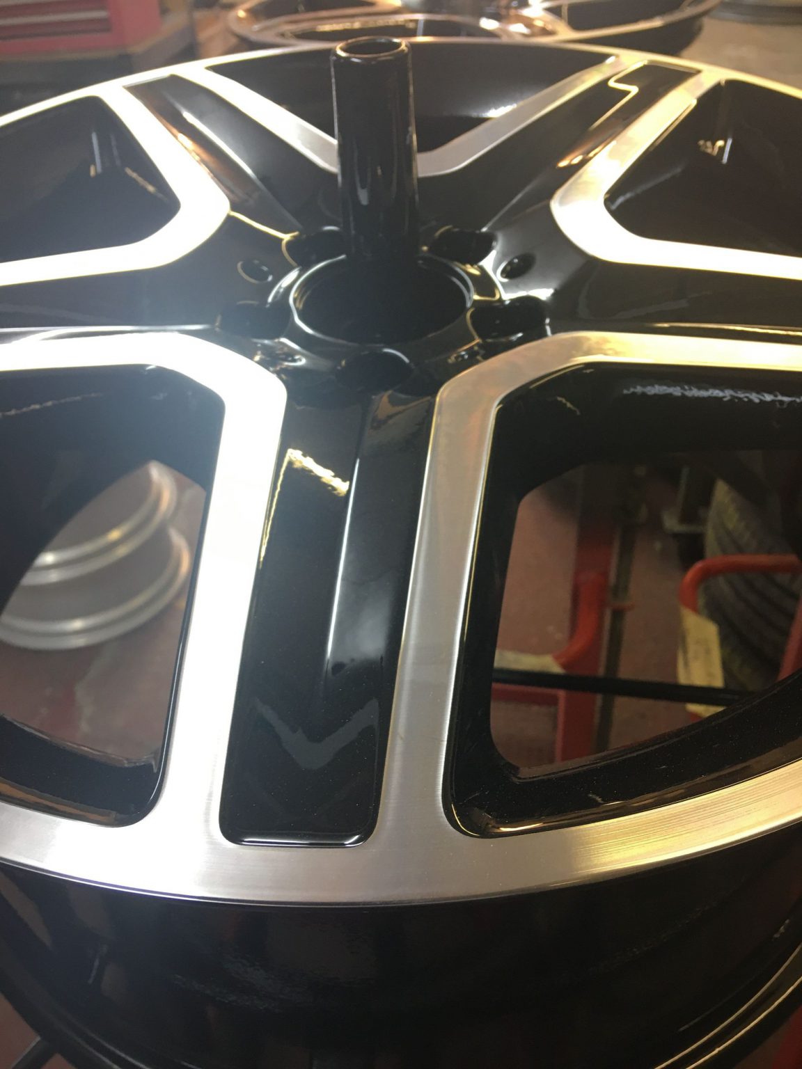 Mercedes AMG Diamond Cut Wheel Repair - Wheel Repairs